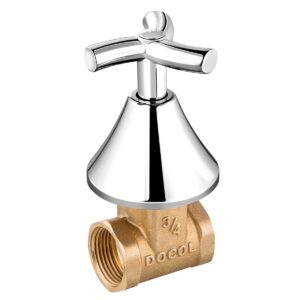 Registro De Gaveta DN20 15705 (3/4) Com Acabamento Primor DOCOL