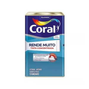 tinta acrilica 18lt BRANCO RENDE MUITO CORAL