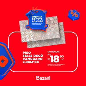 Piso 31x55 - Decô Vanguard - 2,08M² CX