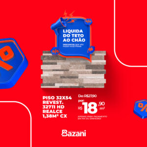 Piso 32x54 Revest. 32711 HD 1,38M² CX